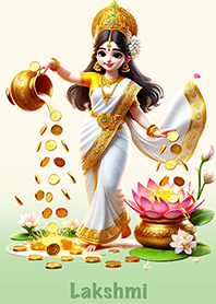 Goddess Lakshmi, trade, wealth-