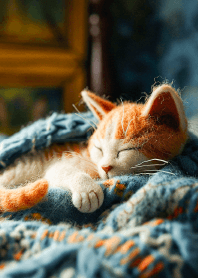 羊毛氈貓咪玩偶 2