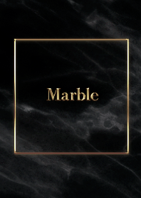 Marble & Gold  - Black 01