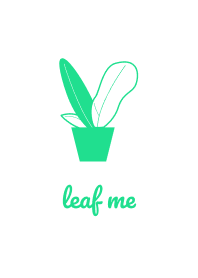 Leaf Me Color Green