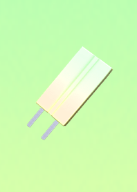 Summer ice green apple