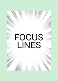 FOCUS LINES/LIGHT MINT GREEN
