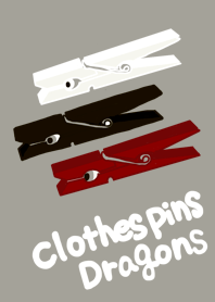 Clothespins Dragons