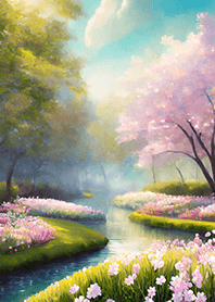 Beautiful real scenery(Spring-646)