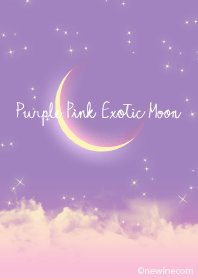 Purple Pink Exotic Moon