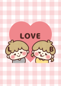 Love Couple -initial L&B- Girl