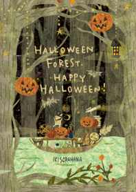 SemiDark Halloween Forest