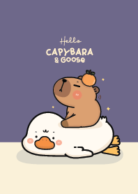 Capybara Capybara : Purple!