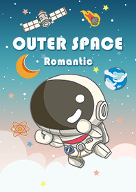 น่ารัก/นักบินอวกาศ/ไล่โทนสี/สีเขียว