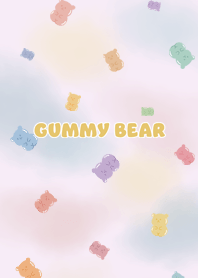 gummy bear2 / water color periwinkle