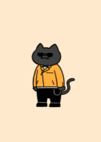 Racing black jacket cat 02.