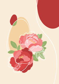 lovely peony garden