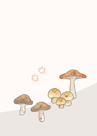 Cute cute mushrooms