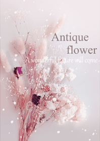 gentle antique dried flower.18.