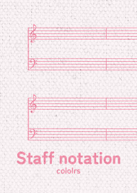 Staff notation Clr ver_Pink04