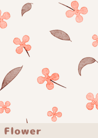Flower 001-2 (fragrant olive/Pink Beige)