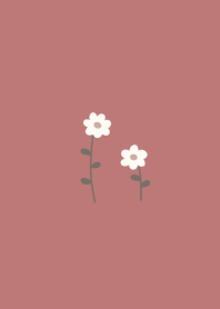 Vieux rose and cute flowers