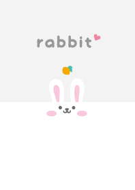 Rabbits. Lemon - White