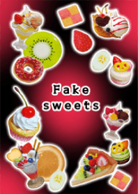 Fake sweets black & red version