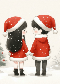 Christmas Couple Minimal_11