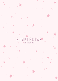 SIMPLE STAR-PINK WHITE- 32
