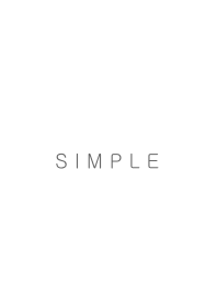 SIMPLE(white)Ver.9b