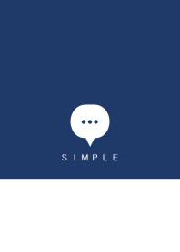 SIMPLE(white blue)V.1616b
