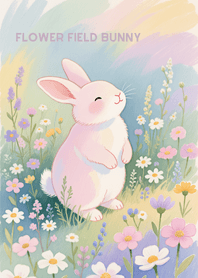 Flower Field Bunny