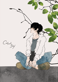 Scenes seen by black cats and boys1.