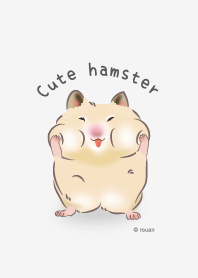 Cute hamster_Golden Hamster 3.0_grey