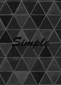 モランディの幾何学的な三角形（黒）