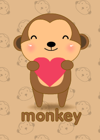Love Cute Monkey Theme
