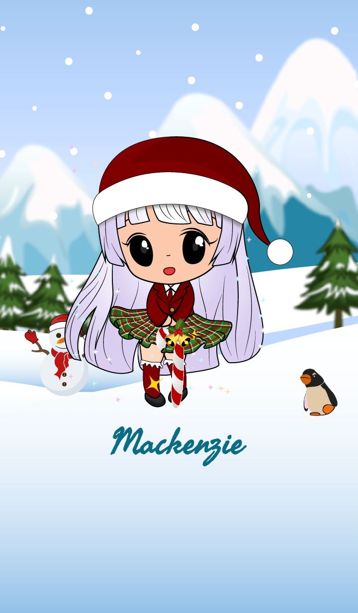 Mackenzie snowy girl