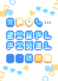 SIMPL PIXEL :vivid blue
