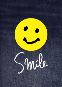 Denim - yellow smile-joc