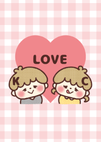 Love Couple -initial K&C- Girl
