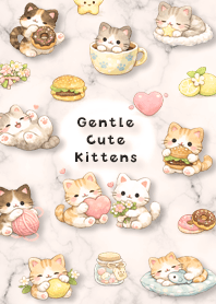 Orange, Fluffy and Happy Kitten