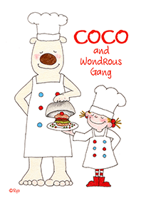 Coco And Wondrous Gang 3 Line 着せかえ Line Store