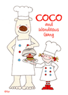 Coco And Wondrous Gang 3 Line Theme Line Store