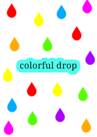 Colorful drop