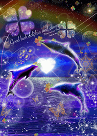 恋愛運 ♥Good luck dolphin and clover♥