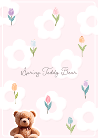 pink Spring Teddy Bear 04_2