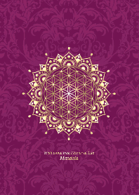 Wish Come True Flower Of Life Mandala Line Theme Line Store