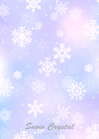 Snow Crystal Purple 4 -MEKYM- #2020