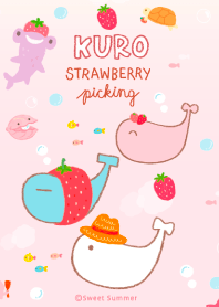 Kuro & Friends - Strawberry Picking :)