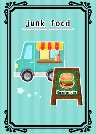junk food! -pale green-