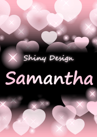 Samantha-Name-Baby Pink Heart