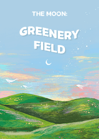 the moon: greenery field