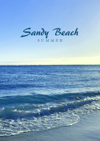 Sandy Beach -BLUE- 8