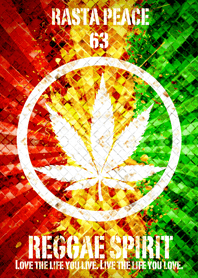 Rasta peace reggae spirit 2 Lucky 63